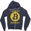 bitcoin Zipper Hoodie