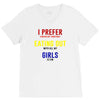 i prefer eating out girls V-Neck Tee