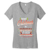 Merry Christmas To Mommy Of Great Awesome Women's V-Neck T-Shirt