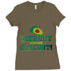 rock out with your guac out Ladies Fitted T-Shirt