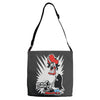 sad tee Adjustable Strap Totes