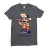 never surrender Ladies Fitted T-Shirt