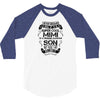Super Cool Mimi Of A Freaking Awesome Son 3/4 Sleeve Shirt