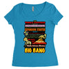 gildan  big bang theory lyrics 2, ideal gift, birthday present Women's Triblend Scoop T-shirt