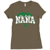 one lucky nana Ladies Fitted T-Shirt