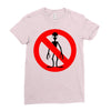 stop alien Ladies Fitted T-Shirt