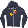 french fried jason Zipper Hoodie