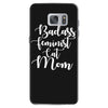 badass feminist cat mom Samsung Galaxy S7
