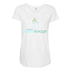 lakitu's cloud storage Maternity Scoop Neck T-shirt