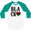 black love 3/4 Sleeve Shirt