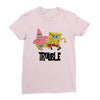 Trouble Ladies Fitted T-Shirt