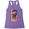 july 4th skull Racerback Tank