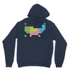 periodic table of america Unisex Hoodie