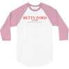 betty ford clinic mens black t shirt rehab centre funny 3/4 Sleeve Shirt