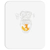 angry monkey jaune sure Mousepad