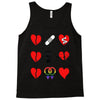 ls lesbian full heart Tank Top