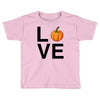 love pumpkin Toddler T-shirt