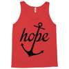hope anchor religious Tank Top