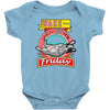 wake me up when it's friday Baby Bodysuit