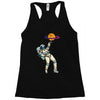 astronaut basketball planet Racerback Tank