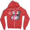 new brains Zipper Hoodie
