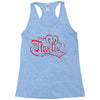 love red Racerback Tank