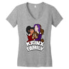 krinx family Women's V-Neck T-Shirt