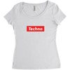 techno hypebeast Women's Triblend Scoop T-shirt