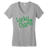 lucky charm Women's V-Neck T-Shirt