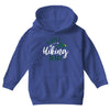Daddy's Hiking Buddy Youth Hoodie