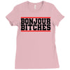 bonjour bitches Ladies Fitted T-Shirt
