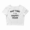 happy hour Crop Top