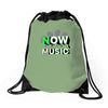 everyone just streams Drawstring Bags