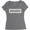 dreamer (2) Women's Triblend Scoop T-shirt