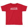 evolution dirt bike motorcross Toddler T-shirt