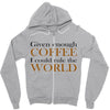 given enough coffee Zipper Hoodie