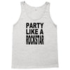 funny t shirt party like a rockstar tee hilarious shirt Tank Top