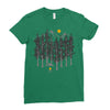 be alone Ladies Fitted T-Shirt