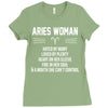 Aries Woman Ladies Fitted T-Shirt