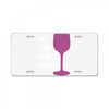 husband for wine License Plate
