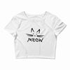 MEOW CAT Crop Top