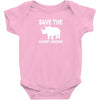 chubby unicorn Baby Onesie