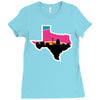 san antonio skyline spurs Ladies Fitted T-Shirt