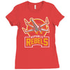 republic rebels Ladies Fitted T-Shirt