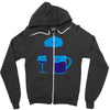 mucho vino Zipper Hoodie