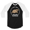 save the trash pandas 3/4 Sleeve Shirt