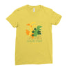 kaiju day Ladies Fitted T-Shirt