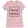 Love Wins Ladies Fitted T-Shirt