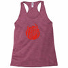 red means scary Racerback Tank