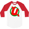 utica devils ahl hockey 3/4 Sleeve Shirt